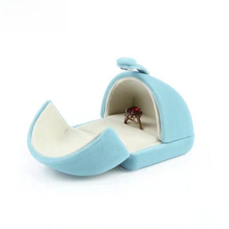 Écrin Bague Bleu