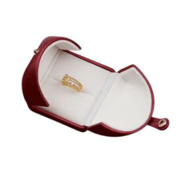 Écrin Bague Rouge
